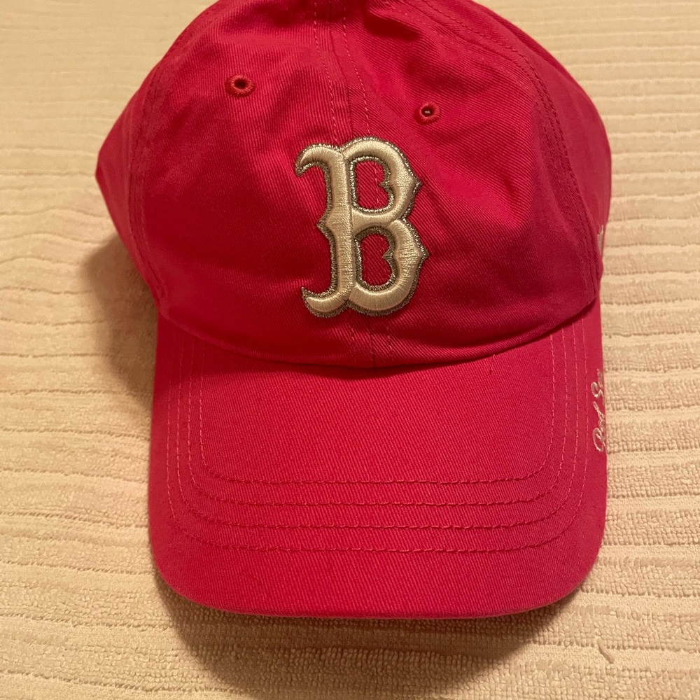 Pink Boston Red Socks Baseball Cap